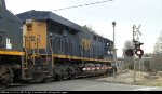 CSX 962 / ES44AH leading a coal train